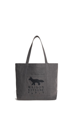 PROFILE FOX LARGE TOTE -  WASHED BLACK  (MRUBT15WD4032)