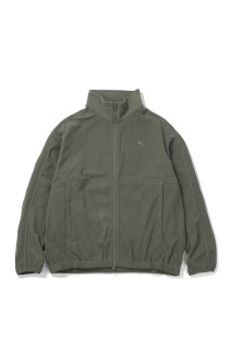 FLEECE ZIP-UP JACKET - LODEN GREEN (64029481)