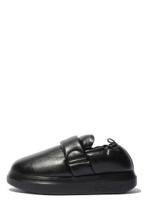 SOFT-PAD BELT SHOES (FAT SOLE) - BLACK (PPA2634003)