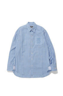 TSTS GINGHAM SHIRT - PINK GINGHAM (26AMM0201)
