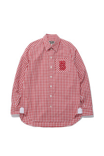 TSTS GINGHAM SHIRT - PINK GINGHAM (26AMM0201)