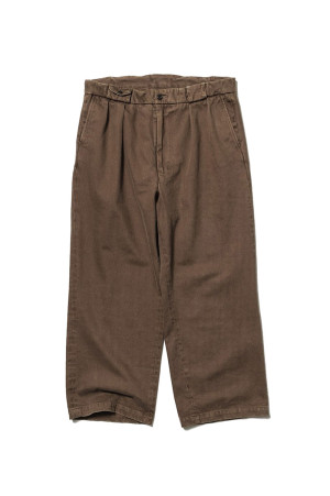 Guide 2P Trousers Twill - Brown (U26F-23-0002)