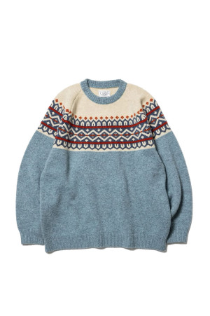 Unlikely Fair Isle "Snow Flake"(U26F-15-0002)
