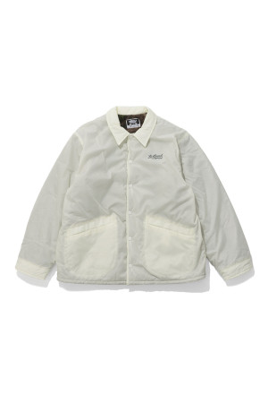 Lining Fleece coach Jacket / WHITE (LM-A26-0000-004)