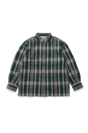 Classic Wool Shirt / GREEN (LM-A26-0000-031)