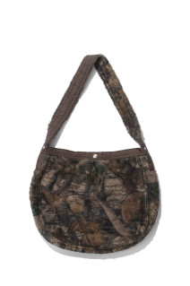 Camo Fleece Shoulder Bag / BROWN (LM-A26-0000-123)