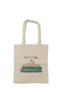 0fr. Eco Bag -Beige ASSORT1 Classic Color_BOOKS & COFFEE (B0001)