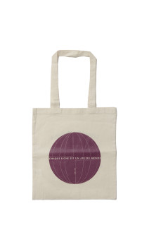 0fr. Eco Bag - Beige x Purple Print ASSORT2 Classic Color (B0001)