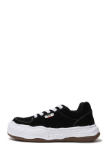 OLIVER / original sole suede Low-Top sneaker - BLACK (A15FW702)