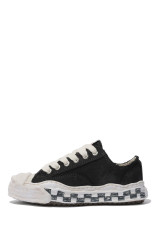 HANK GRAFFITI SOLE LOW-TOP SNEAKERS - BLACK (A17FW734)(~Size39)