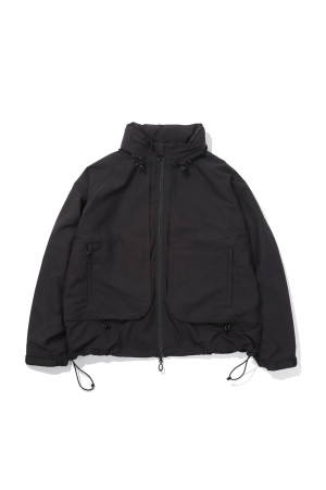 MICROTECH NUBUCK SHOOTING JACKET - Black (MT2001)
