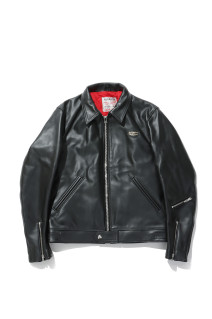 Corsair Slim Fit -HORSE- / Black/Red Quilting(60S)