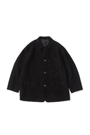 BRITISH MOLESKIN JACKET / BLACK