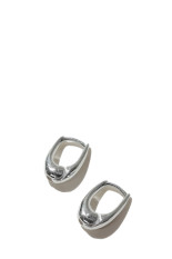 TINY THIN HOOPS-SILVER(O-29)