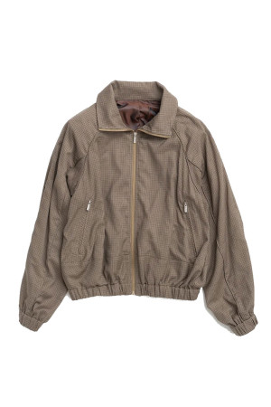Worsted Track Jacket -BEIGE(31262316103)
