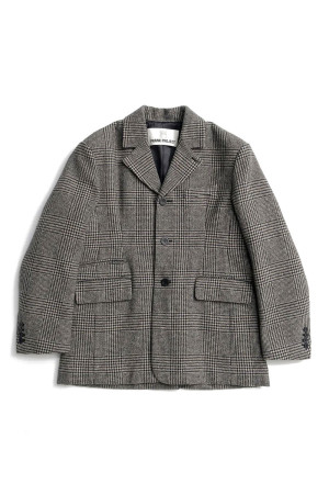 Classic Tweed Oversized Jacket Coat -MULTI(31262165601)