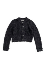 Glint Tweed Knit Jacket -BLACK(31262365901)
