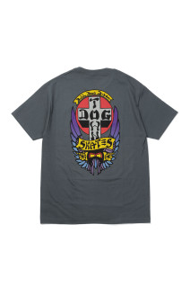 Dogtown Bull Dog OG 70s T-Shirt / CHARCOAL (2SSDOOGBDBYG)