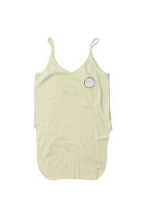 NARROW STRAP RIBBED TANK -CITRINE (201WT-CT04)