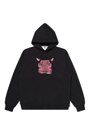 T-REX OG LABEL HOODIE - BLACK（BEPFW26CS19）
