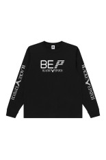 ITALY LOGO L/S TEE - BLACK（BEPFW26LT12）