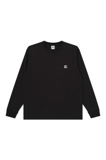 SMALL OG LABEL HEAVYWEIGHT L/S TEE - BLACK（BEPFW26LT14）