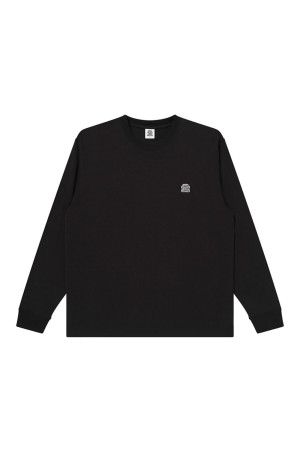 SMALL OG LABEL HEAVYWEIGHT L/S TEE - BLACK（BEPFW26LT14）