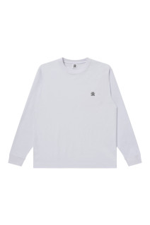SMALL OG LABEL HEAVYWEIGHT L/S TEE - WHITE（BEPFW26LT14）