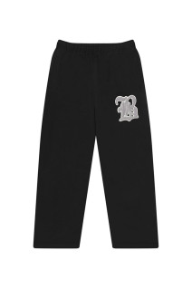 BIG B PATCH BAGGY SWEAT PANTS - BLACK(BEPFW26PA14)