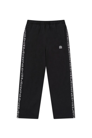 KANJI TAPED HEAVYWEIGHT SWEAT PANTS - BLACK（BEPFW26PA19）