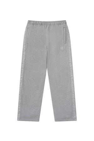 KANJI TAPED HEAVYWEIGHT SWEAT PANTS - HEATHER GRAY（BEPFW26PA19）