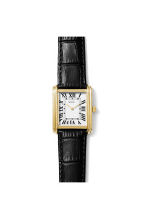Laphont Bloc Watch Large Gold Case White Dial（990496500767）