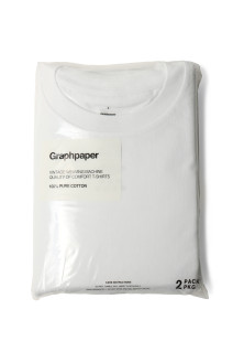2-Pack Crew Neck Tee - WHITE (GU264-70001B)