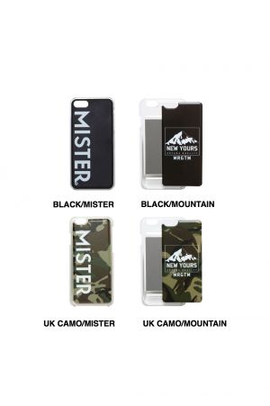 Mr.Gentleman IC CARD iPhone CASE - BLACK/MR - (MGK-AC33)