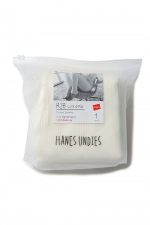 1P Undies Rib Leggings-OFF WHITE (HW9-Q521)