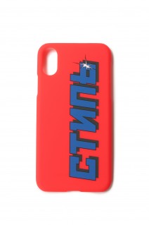 SQUARED CTNMB IPHONE COVER XS / RED（HMPA003F197390242130）