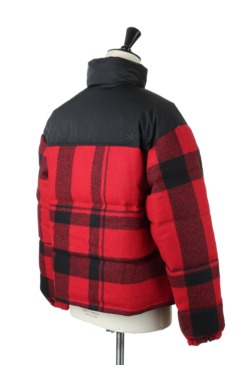 Harris Tweed Nuptse Jacket - RED (ND2969N) | セレクトショップ